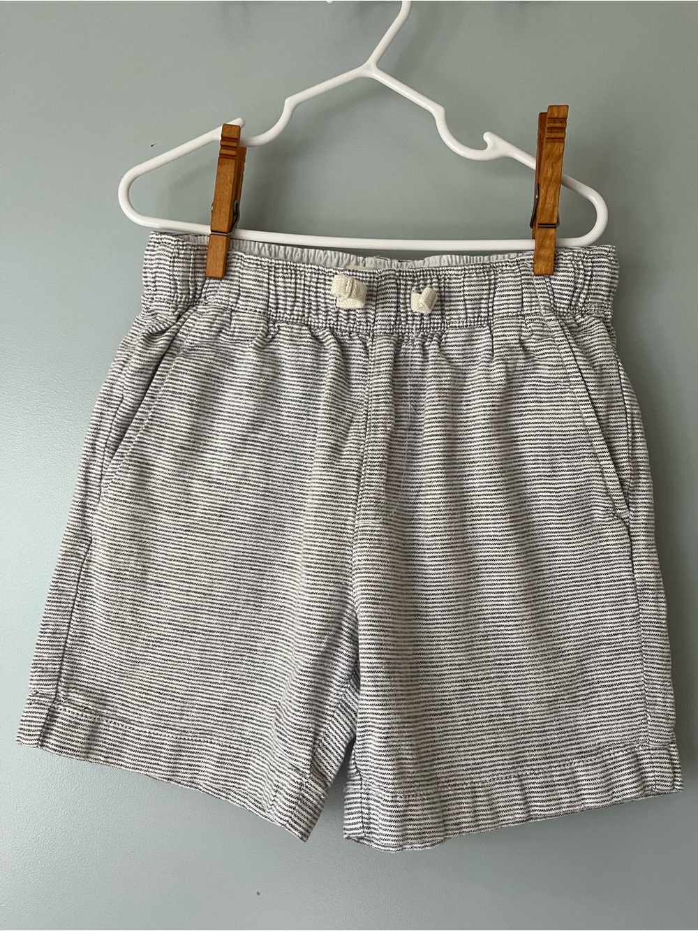 Crewcuts Boy’s Striped Linen Cotton Blend shorts